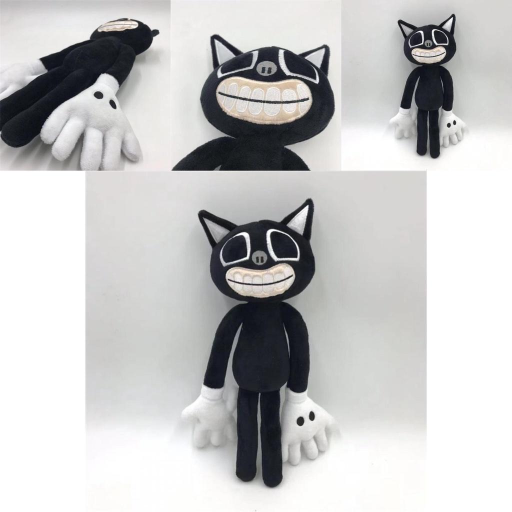 Siren Head Series Black Cat Plush Toy Soft Stuffed Doll Perfect For Horror Fans