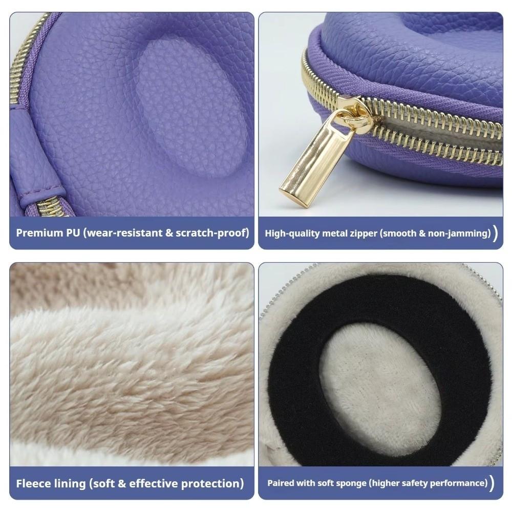 Hard Shockproof Watch Storage Bag PU Leather Jewelry Storage Bag For Jewelry