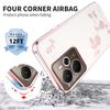 KADEM For Realme 14T 5G/14 5G Case Flower Rhinestone Decor Electroplating TPU Phone Cover