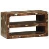 TV Cabinet Multicolored 60 X 32 X 36 Cm Solid Reclaimed Wood