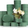 10PCS Round Floral Foam Blocks Fresh-Keeping Foam Floral Foam Brick DIY Flower Arrangement Kit Green Artificial Flower Mud