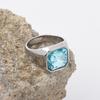 Men's/Women High Quality 316LStainless Steel Onyx Party Rings Fashion Trend Titanium Steel Ring  Jewelry