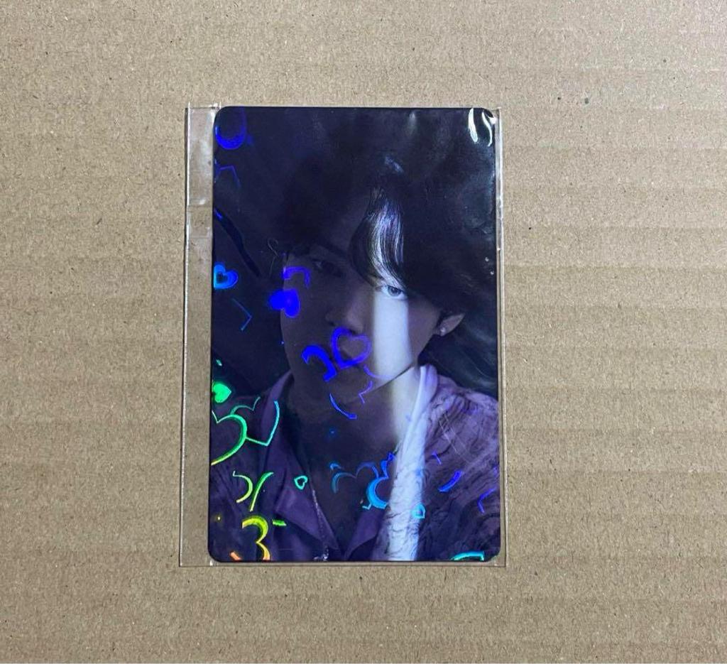 [USED] BTS JIMIN Proof Hologram Trading Card Official