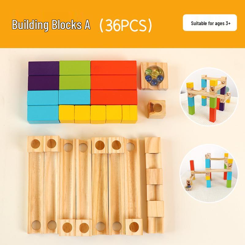 

Конструктор «Мраморный трек»: Развивающая игрушка-лабиринт для детского сада Standard