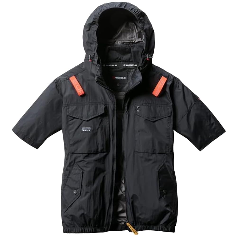 

BURTLE Air Craft AC Tactical Short Sleeve Blouson (Clothing Only) [AC1156] (L, 35. Black)