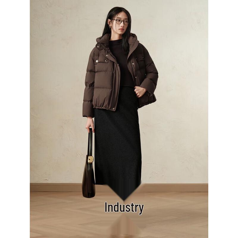 JiuZi AnnaCo Women's Short Goose Down Puffer Jacket