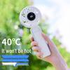 2026 New Model Foldable Handheld Portable Fan with Digital Display and 100-Level Stepless Speed Adjustment