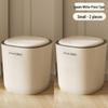 2024 New Style Large Capacity Trash Can with Push Lid for Living Room, Bathroom, Kitchen, and Toilet
