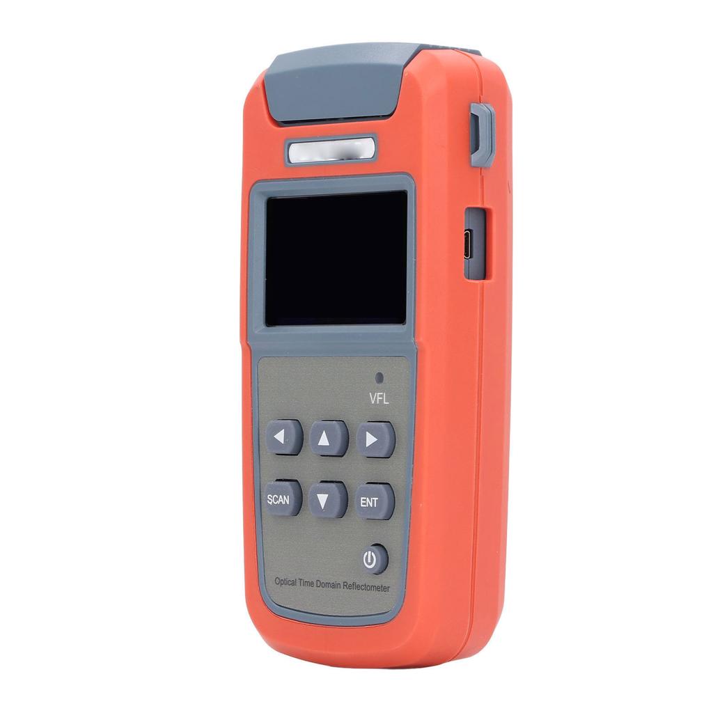 OTDR Fiber Optic Tester Handheld Mini Single Mode Optical Time Domain Reflectometer UPC Interface