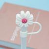 Stanley Water Bottle Silicone Straw Cover with Dust Plug - 10mm Bow Design