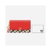 Daks Red Check 3 Fold Wallet Dcwa2f403r2