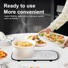 Wielofunkcyjna Elektryczna Taca Podgrzewająca Jedzenie Stała Temperatura Ciepły Talerz Szybkie Ogrzewanie Pełnej Powierzchni Ciepłe Potrawy