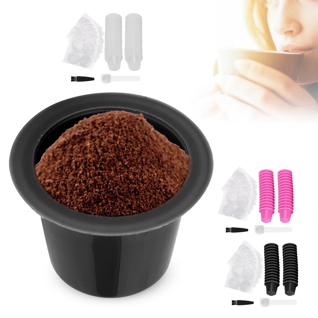 Premium Disposable Coffee Capsule Shell Kit Coffee Powder Filter Cup Replacement for Coffee Capsule Home Kitchen Tools