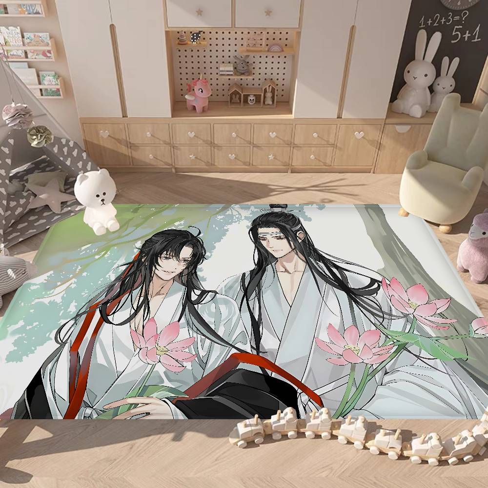 Anime Mo Dao Zu Shi Kitchen Mat Kids Room Bedroom Decoration Balcony Anti-Slip Doormat Living Room Alfombra