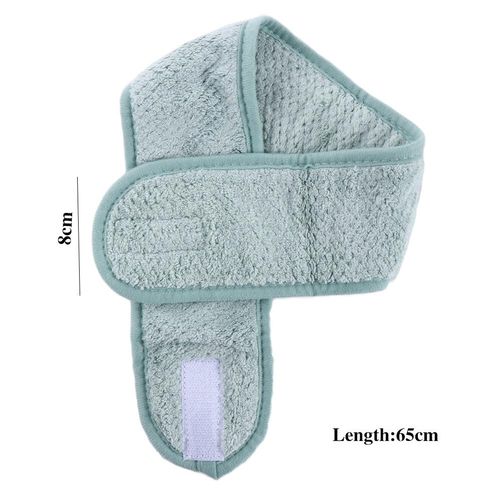 Accessories Cosmetic Facial Bath Shower Turban Wrap Tiara Face Wash Hairband Coral Fleece Headband