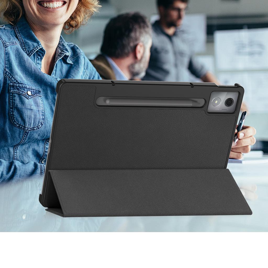 Lenovo Idea Tab Pro Kılıf Düşmeye Karşı Deri Stand Tablet Kapağı