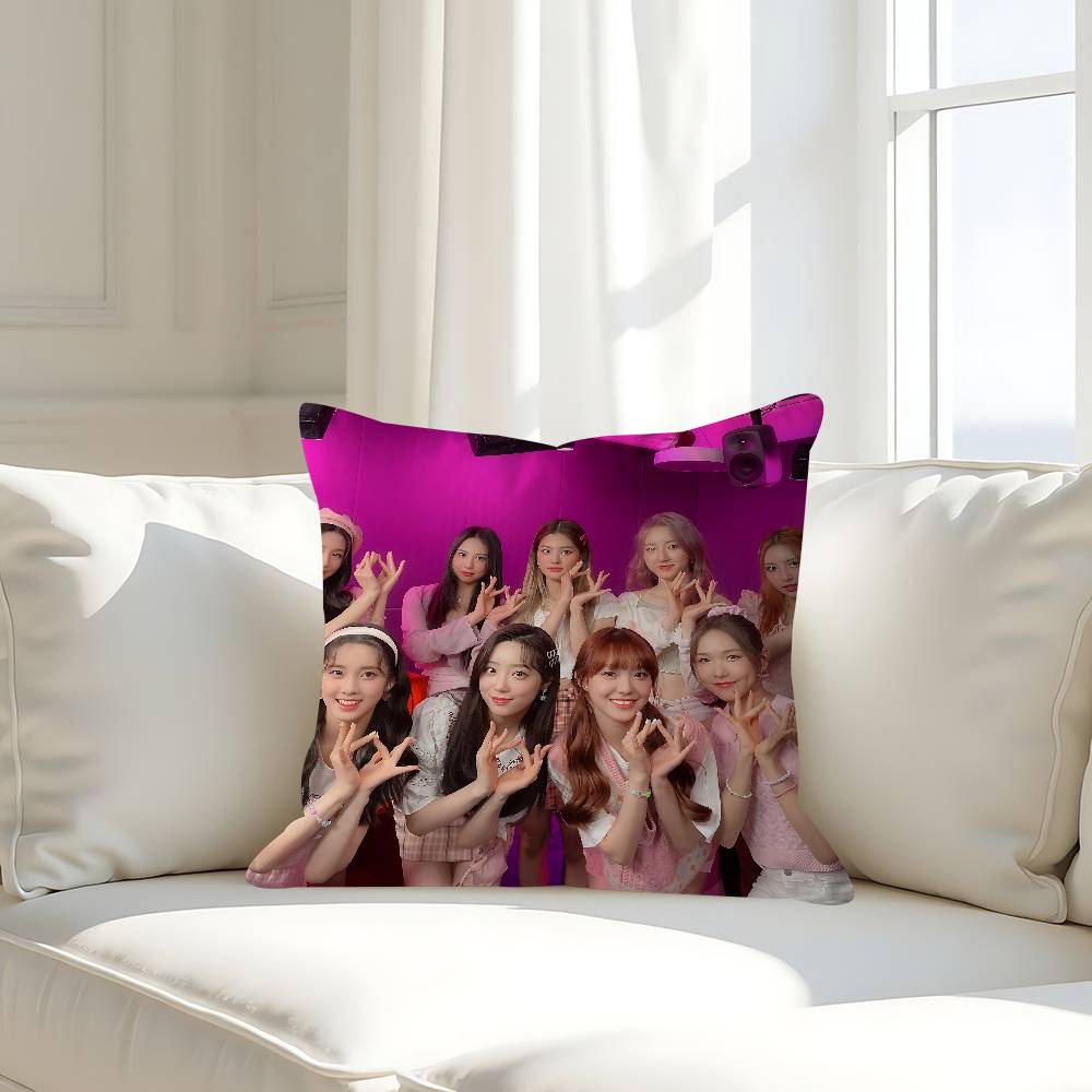 Kpop L-LIGHTSUM Pillow Case Removable Washable Cushion Cover – All-Season Soft Linen