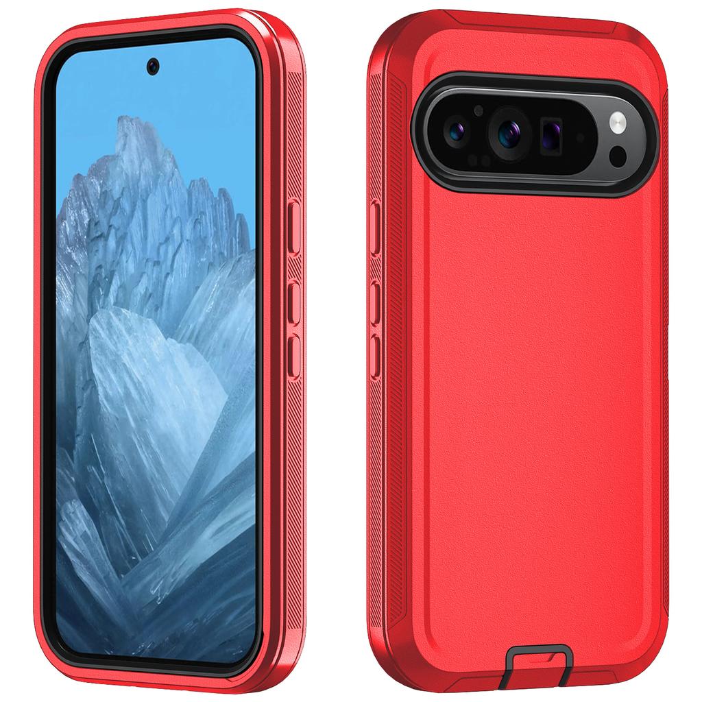 Armor Shockproof Case For Google Pixel 9A 8A Pro Heavy Duty Tough Dustproof Cover Camera Protection Case For Pixel 9 10 pro XL