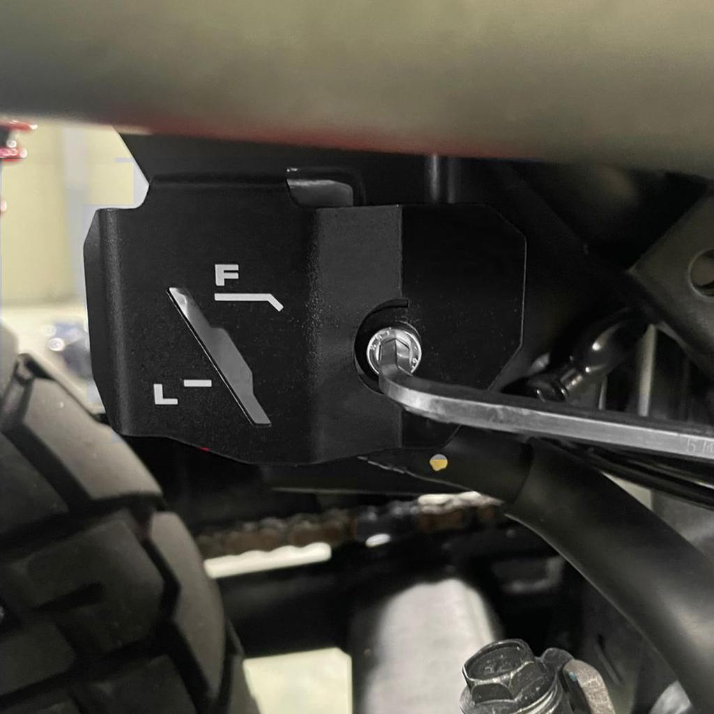 HRuizq Master Cylinder Cap Rear Brake Protector Tank Application Monkey 125 JB02 All Models