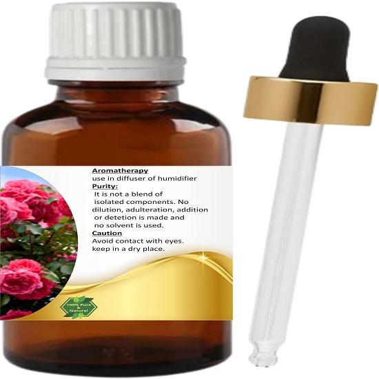 Levenmooi Rose Otto (Rosa Damascena Mill.) Pure & Natural Therapeutic Grade Essential Oil Glass