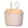 Cutie Portabilă pentru Lapte Praf pentru Bebeluși în Formă de Urechi de Iepuraș, Depozitare Alimente Gustări, Cutie PP Sigilată cu Linguriță, Galben