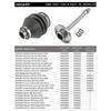 Boot Joint Yoke Propeller Shaft For Honda TRX420 Rancher Foreman Rubicon 420 500 520 Pioneer 700 40300-40200-HP5-600-HR3-A20