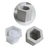 Flower Pots Silicone Molds DIY Hexagonals Succulents Planter with Hole Molds