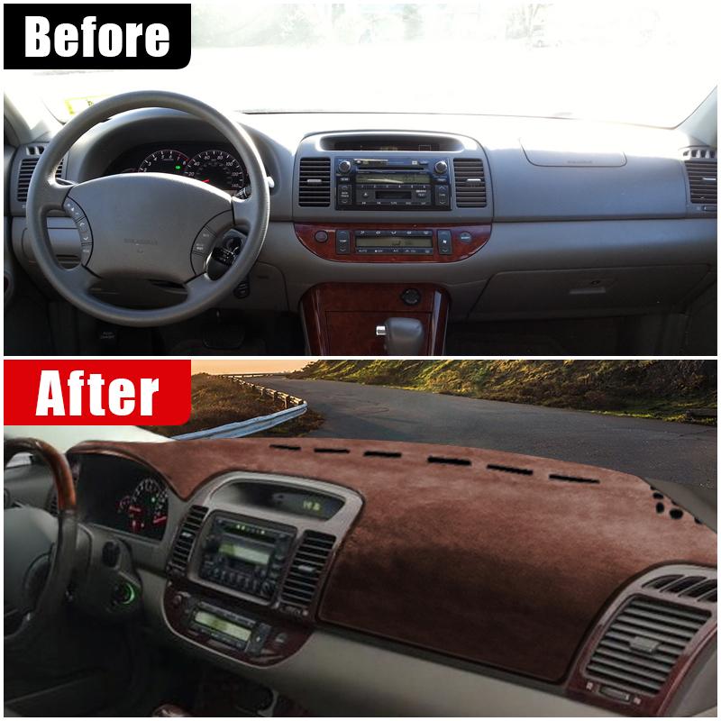 Car Accessories For Toyota Camry 30 XV30 2002 2003 2004 2005 2006 Dashboard Cover Avoid Light Pad Anti-UV Carpet Non-Slip