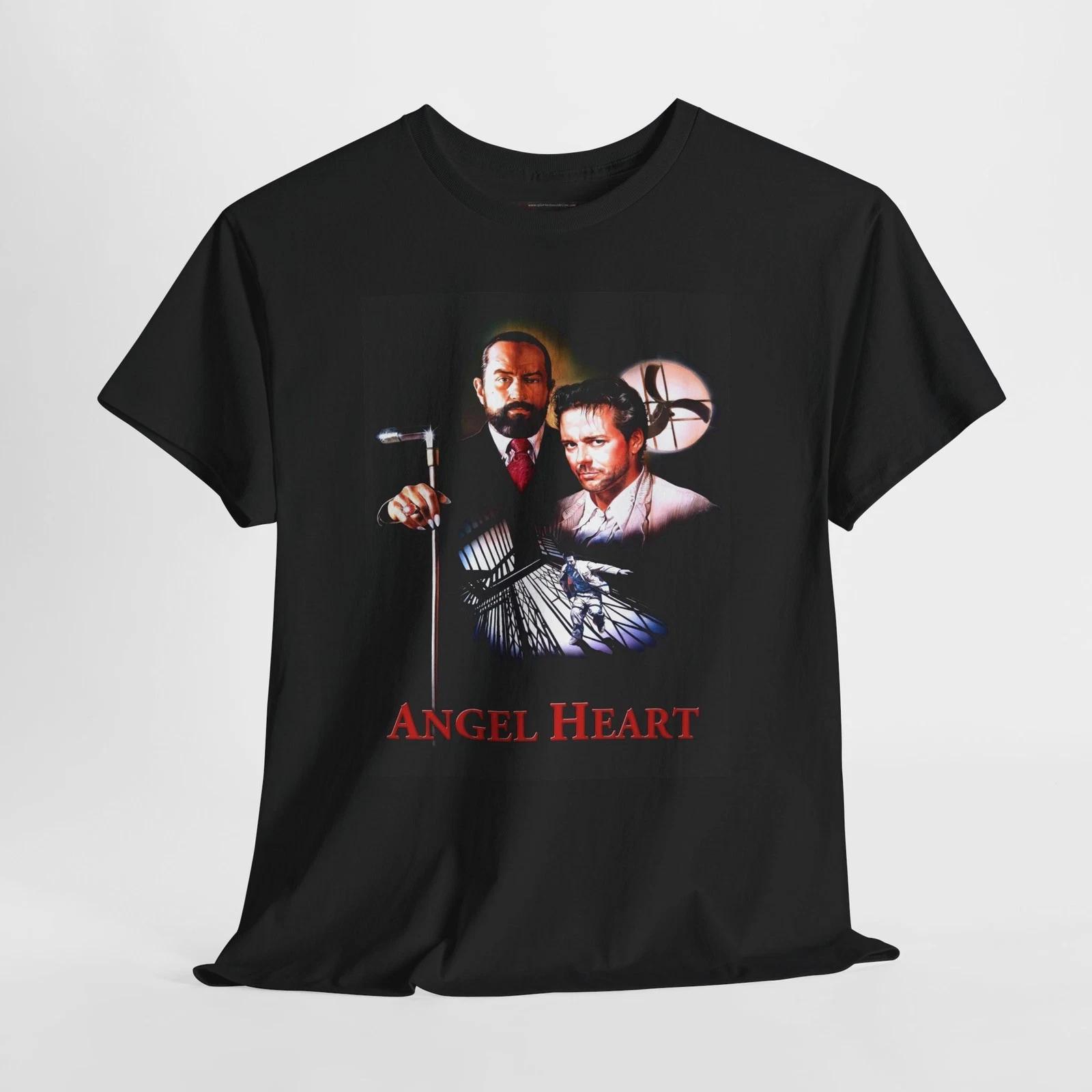 

Angel Heart 1987 Retro Movie Poster Horror Unisex Graphic T-Shirt XL