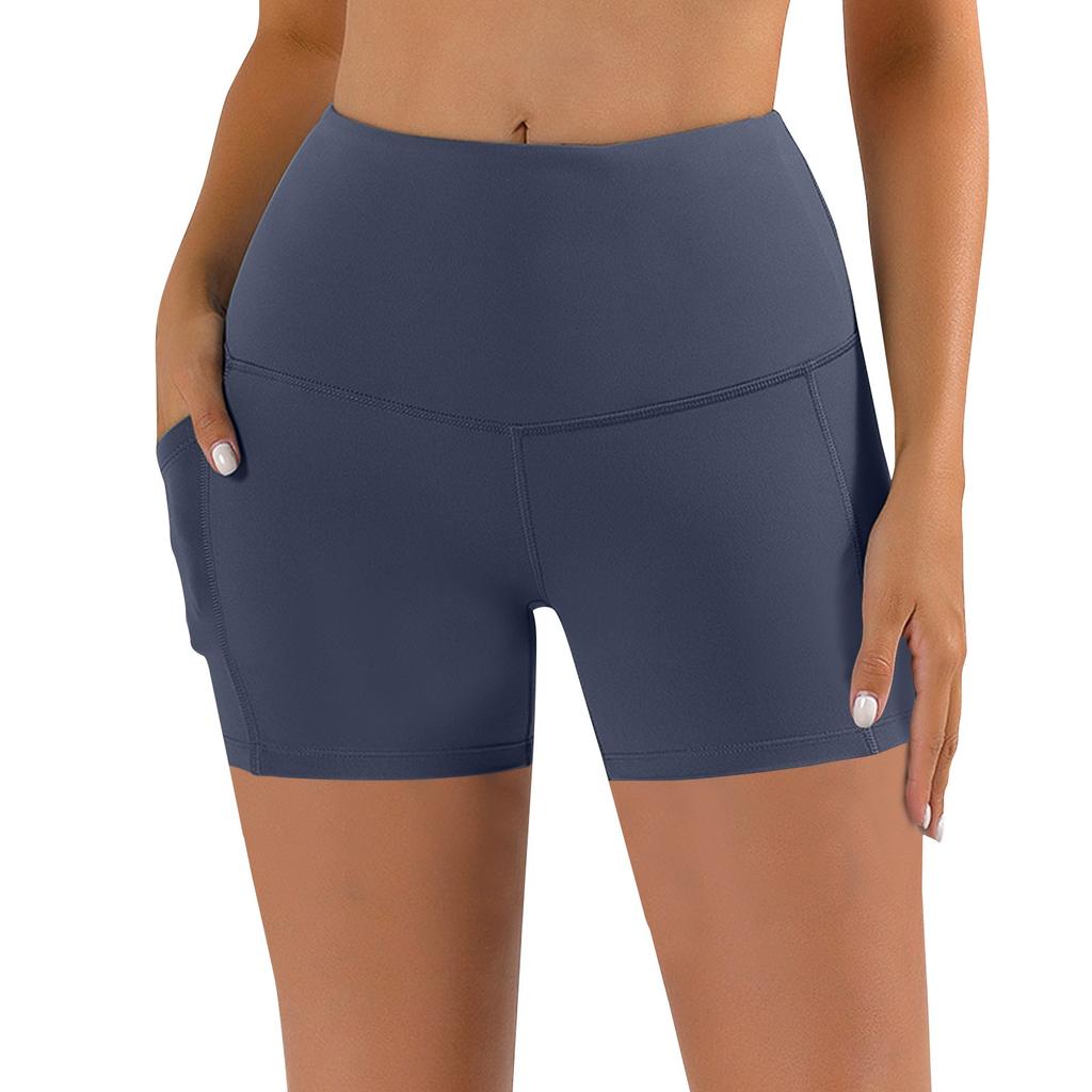 Women's Thin High Waisted Abdominal Tightening Double Layered Yoga Pants