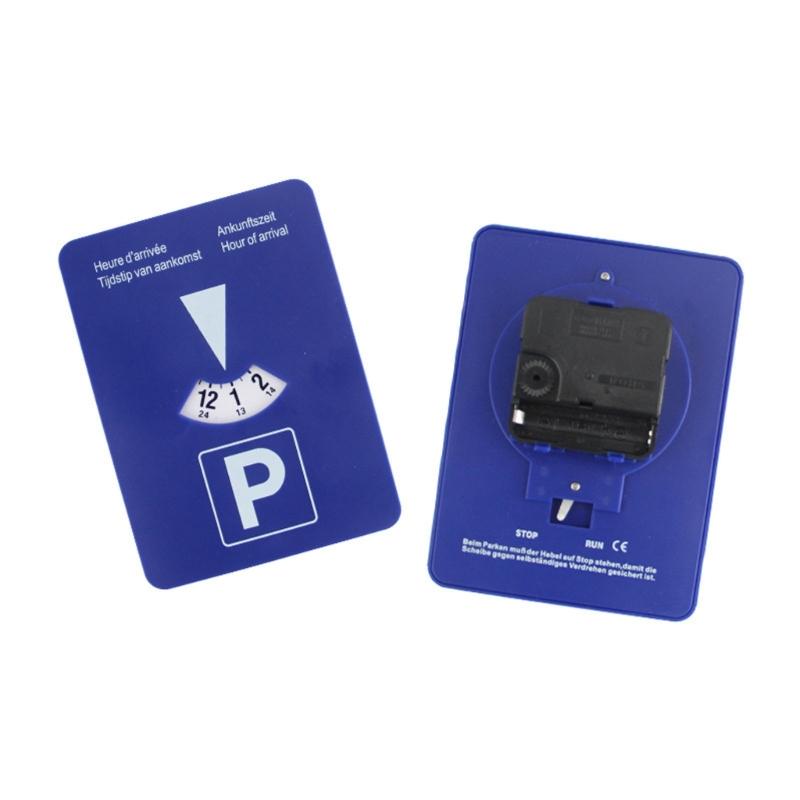 Vehicle User Friendly Electronic Parking Sign Timer Accurate Time Tracking Lightweight Portable Design Universal Car Use