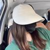 Foldable Wide Brim Sun Hat Drawstring Adjustable Caps for Men Women Beach Hats Summer Quick-drying Visors Fisherman Cap
