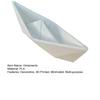 3D tištěná ozdoba papírové lodičky origami, Mini stolní dekorace, Hladký povrch Minimalistická figurka lodičky, Minimalistický námořní styl Model lodičky pro