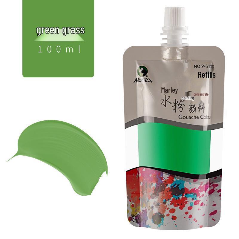 Mali Concentrated Gouache Paint Refill - Jelly Pigment for Art Exams