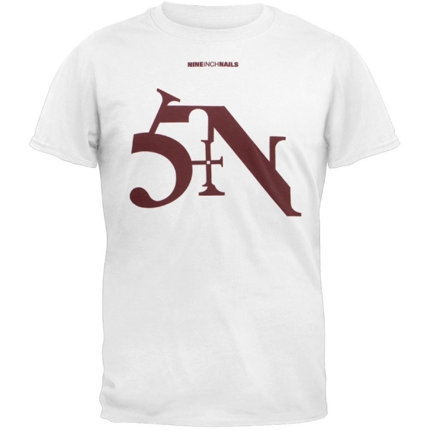 Nine Inch Nails - Mens Sin T-shirt Small White S белый