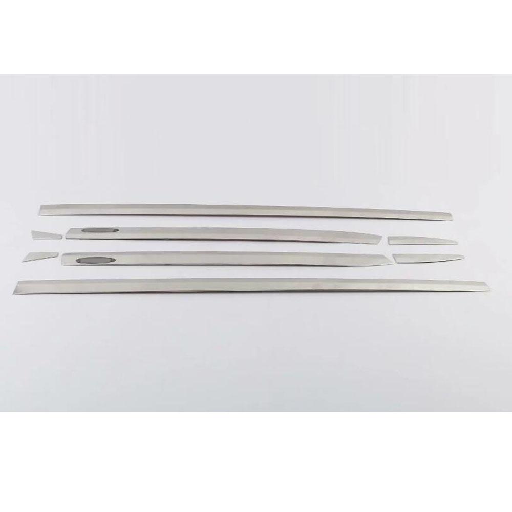For Mazda 3 Mazda3 Axela M3 Detector Stainless Steel Side Door Body Trim Frame Bumper Stick Strip Molding