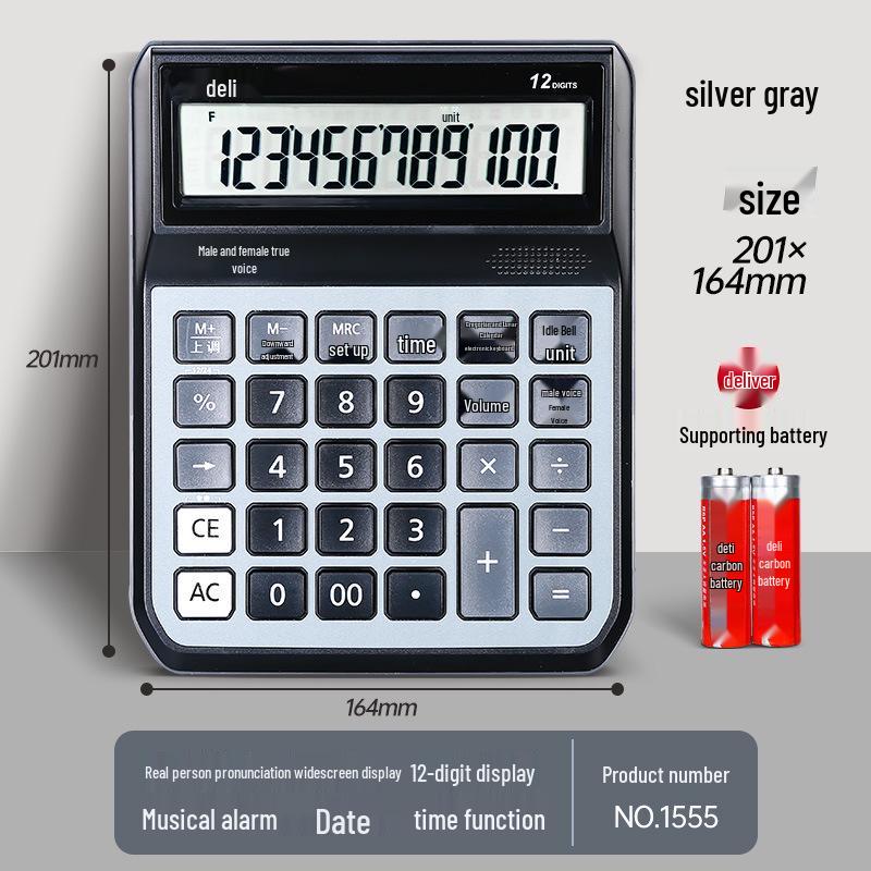 Financial Student Calculator by Deli Stationery