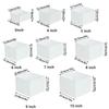 Stackable Acrylic Display Cube Square Shape Dessert Display Stand Buffet Decorating Box  Jewelry
