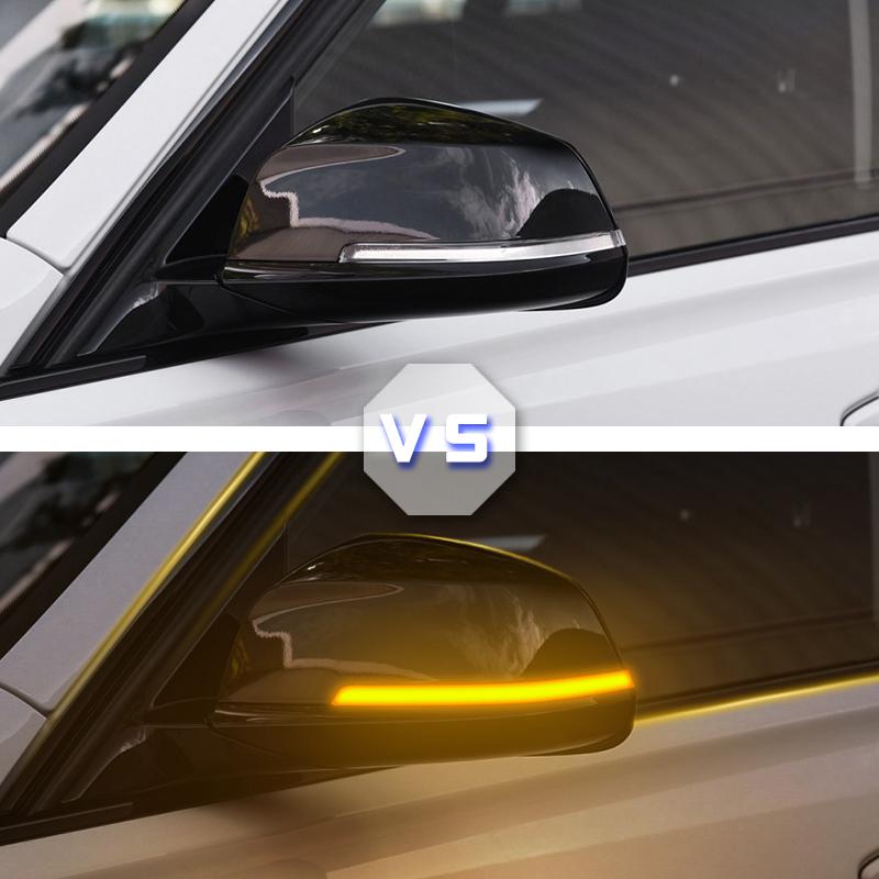 For BMW F20 F21 F22 F30 E84 1 2 3 4 Series LED Dynamic Turn Signal Light Flasher Flowing Water Blinker Flashing Light