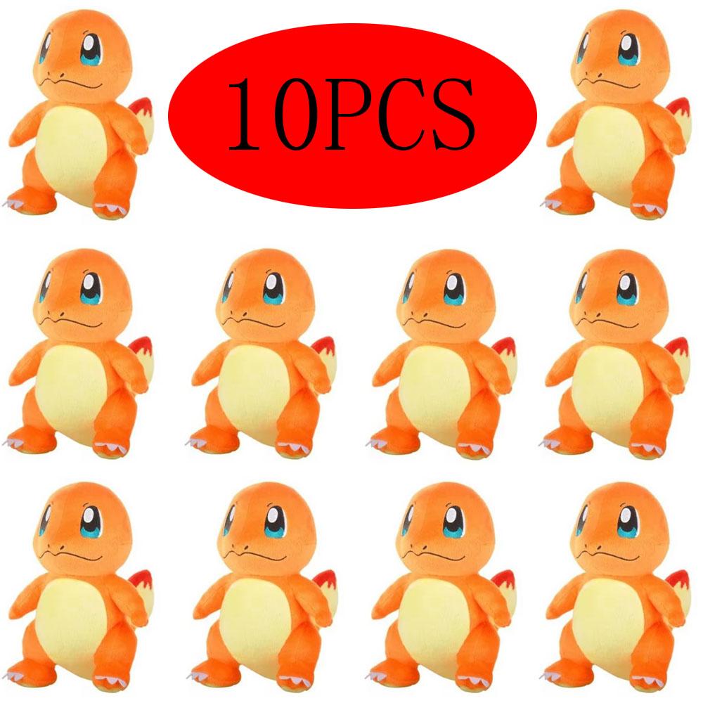 Cute Pikachu Plush Toy Pokemon Charmander Squirtle Bulbasaur Stuffed Doll Eevee Scorbunny Gengar Snorlax Christmas Gifts