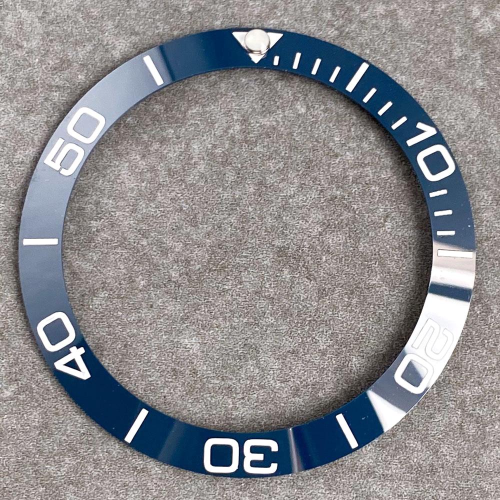 MATELION 38 мм керамический сплав часы безель вставка кольцо наклонная посадка 40 — фото 20