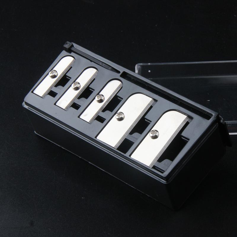5-hole Stylish and Durable Makeup Pen Special Pencil Sharpener Sharp Eyebrow Pencil Eyeliner Pencil Sharpener