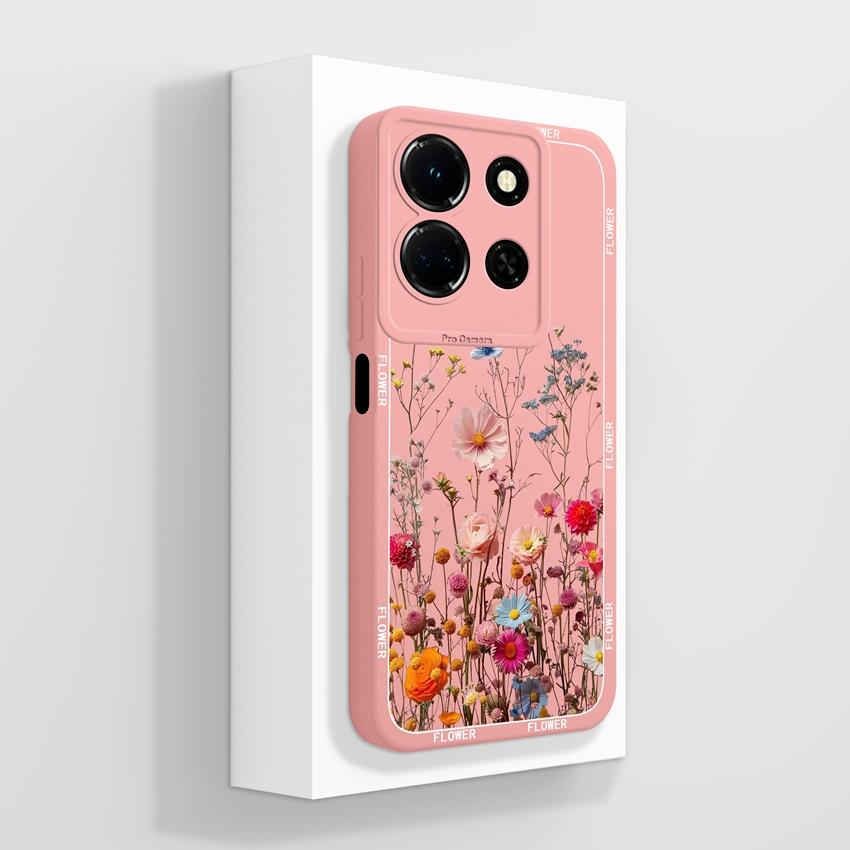 For Infinix Note 30 40 50 Pro Plus 50S 50x Beautiful Crystal Butterfly Phone Cases Screen Protector Liquid Silicone Dustproof Shell For Infinix Casing