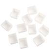 White 6/12/24/48pcs Half Pans Plastic Artists Watercolor Paint Grid Art Supplies Paint Palette Painting Supplies