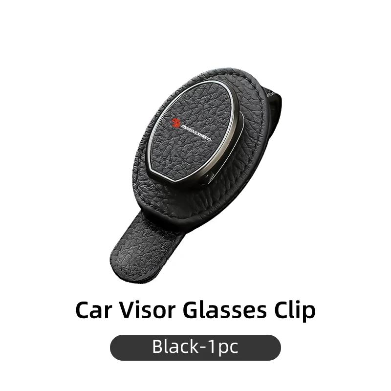 2025 Hot Car Sunglasses Clip Sun Visor Glasses Holder Card Storage Stand For Mazda 3 6 2 Axela CX5 CX3 CX30 CX9 Atenza Demio RX7
