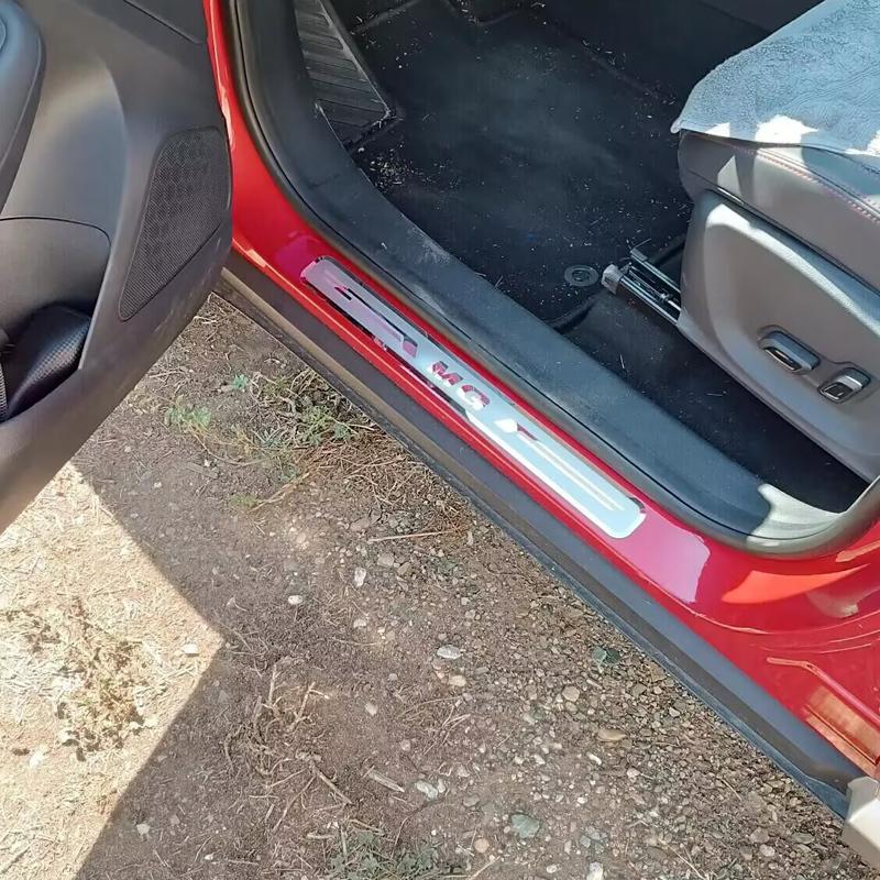 For MG HS 2025 Stainless Steel Ultrathin Door Sill Pedal Welcome Scuff Plate Decoration Protection Cover Car Styling Accessories