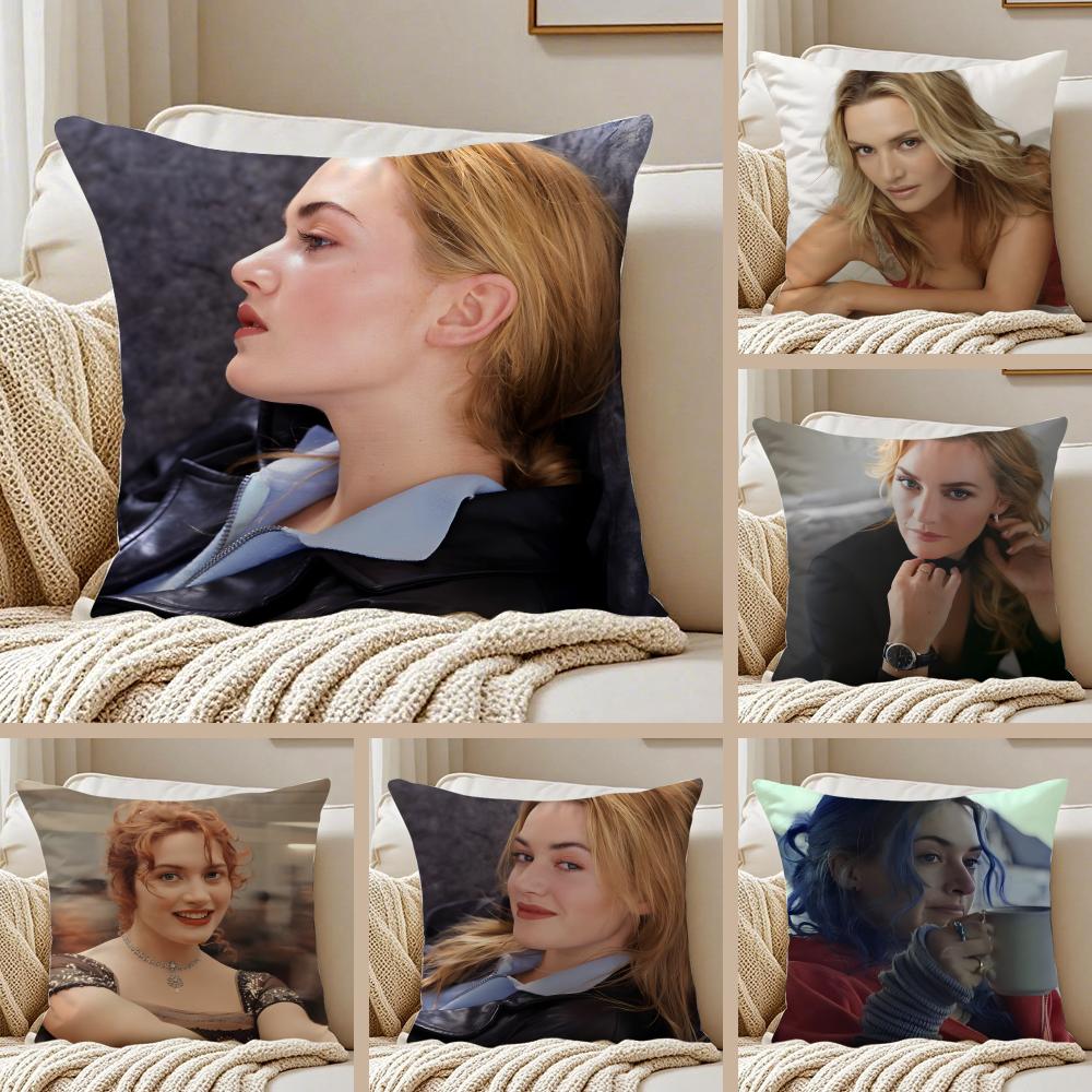 SScarlett Johansson Cushion Cover Pillowcase Antidustmite living Room Sofa Decor Cushion Room