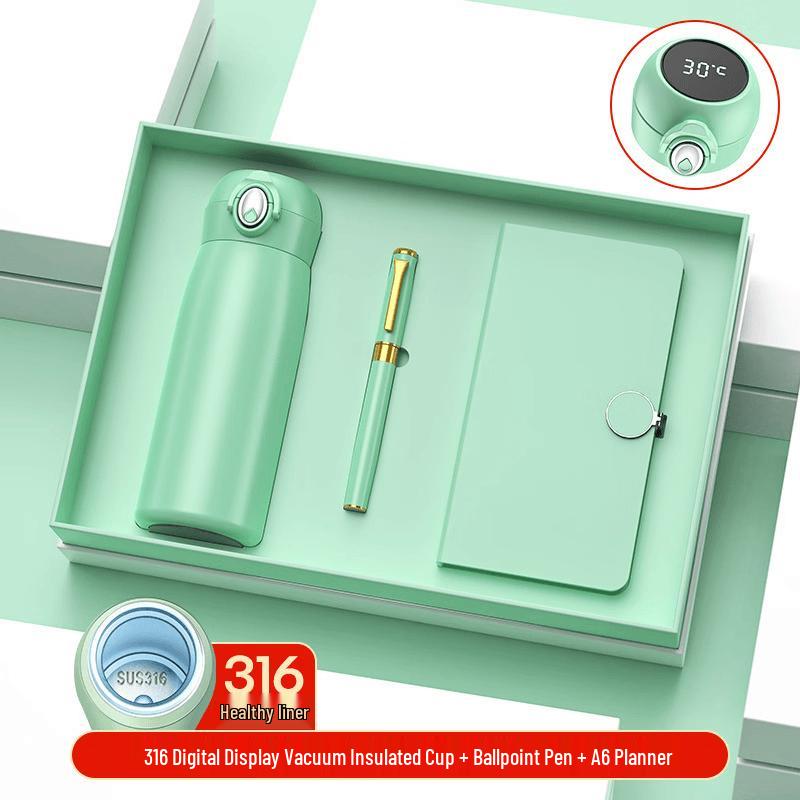 Mint Green Insulated Mug Gift Set