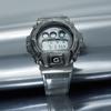 Casio Waterproof Sports Watch Quartz Movement Resin Strap Japanese and Korean Watch Men's Watch Silver Dial GM-6900SCM-1PR