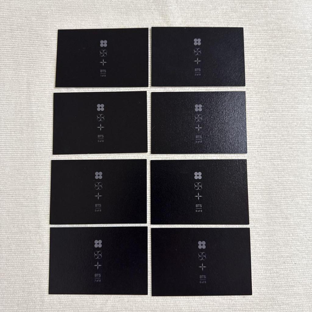 [USED] BTS WINGS Mini Photo Card Ver.2 Unit Complete